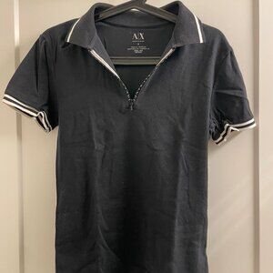 Armani Exchange Polo Short Sleeve Shirt Men's Size Small
